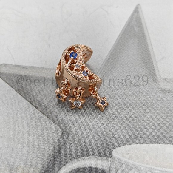 Pandora Star & Crescent Moon Charm - Picture 4 of 7